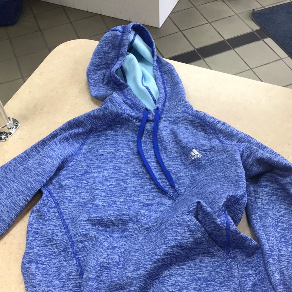 Blue Adidas Hoodie